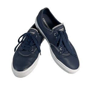 Converse Cons Crimson Canvas Oxford Sneaker Shoe Blue Unisex Men 10 Women’s 11.5